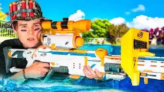 Война Nerf: 7 миллионов подписчиков против Папы Джейка