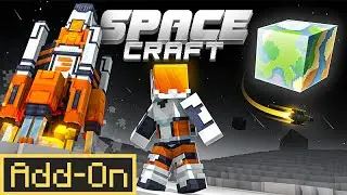 FLY TO MARS! | SPACECRAFT Add-On Showcase | Minecraft Marketplace