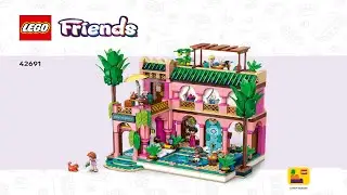 🐧 LEGO instructions 🐧 Friends 🐧 42691 🐧 Garden Restaurant 🐧