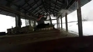 H&R Buffalo Classic Slow Motion Pyrodex Load