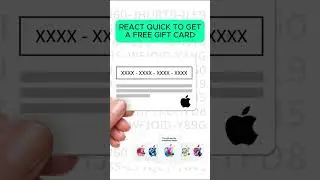🎉FREE APPLE GIFT CARD GIVEAWAY💸💰💎#shorts #Giveaway #FreeGiveaway #GiftCardGiveaway #FreeGiftCard