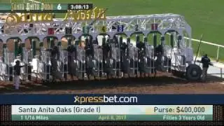 Santa Anita Oaks (Gr. I) - April 8, 2017