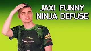 JAXI FUNNY NINJA DEFUSE 1v5 IN LAN FINAL
