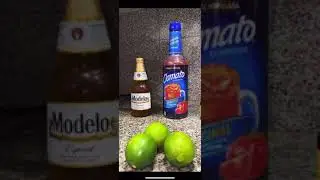 Original Michelada Mexican mix drink