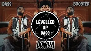 Duniya (Bass Boosted) Gulab Sidhu | Sikander | New Punjabi Song 2025