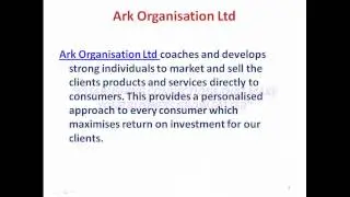 Ark Organisation - Establishing connections that make your business grow faster