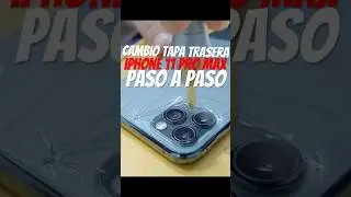 Tapa Glass partido iPhone 11 Pro Max 📱🍎 cambio Tapa #iphone #tapa #glass #serviciot&eacute;cnico