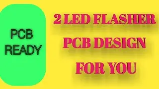 Assemble this popular 2 LED Flasher circuit on the ready made PCB designed for you.