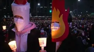protest coreeni brut