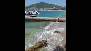 Adriatic sea / Budva / Slovenska beach / Montenegro 2023 - walking tour