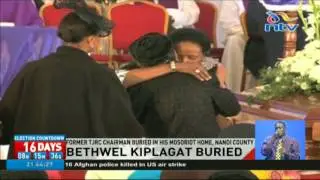 Bethwel Kiplagat  buried in his Mosoriot home, Nandi County