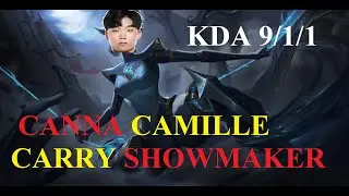 T1 Canna TOP Camille Carry Showmaker [Kr challenger] | Canna stream