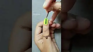 Easy nail art design for beginners 💅🏻#shortvideo #nailartdesigns #simplenails #youtubeshorts #nails