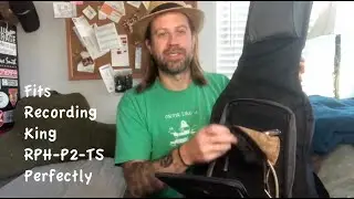 A $30 Case (gig bag) for your Recording King Parlor Guitar