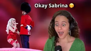 A DOLL ! REACTING to Sabrina Carpenter | Espresso& Bed Chem Medley (Live at The BRIT Awards 2025)