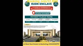 Booking only 32,800 #rudnenclave #rudnenclaveislamabadrawalpindi #rawalpindiringroad