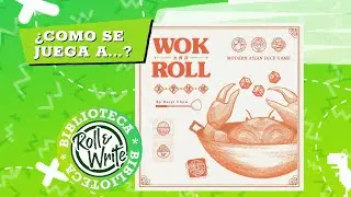 Como se Juega a Wok and Roll en castellano (Juego de Mesa  Roll & Write )