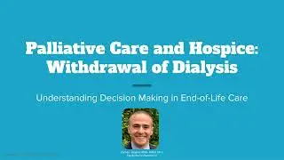 Withdrawal of Dialysis and Decision Making