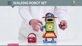 Видеообзор набора Magformers Walking Robot Set