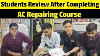 Students Review After Completing AC Fridge and Washing Machine Repairing Course
