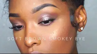 Soft Brown Smokey Eye | FabulousBre