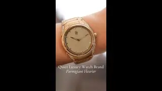 The Quiet Luxury Watch Brand; Parmigiani Fleurier #watchreviews #luxury #lifestyle #shorts
