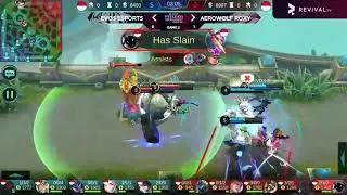 EVOS VS AEROWOLF ROXY MATCH 2 CODASHOP WEEKDAYS TOURNAMENT   MARTIS JESS DAPAT MANIAC