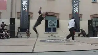 SNIPES BOTY 2017 1 VS  1 /   3/8  Nuclear Bat   Pressing Danz vs  Mini Joe   Speedy Angels