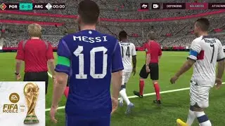 ARGENTINA VS PORTUGAL | FIFA MOBILE 23 | WORLD CUP EVENT FINAL