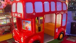 Northern Leisure big Red Bus Kiddie ride (Door 30) (Christmas Special)