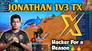 Jonathan 1v3 TX ⚡⚡| Scout Vs Jonathan | GodLike Vs Tx