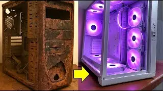 Big  Transformation Restoration Destroyed Computer  Abandoned  lian li 011 dynamic/  10 Year