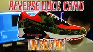 Nike Air Max 90 Reverse Duck Camo Unboxing!!