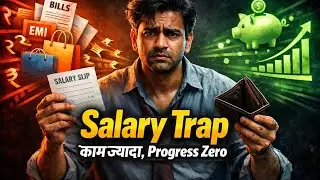 📉💼 Salary Trap: Kaam Zyada, Progress Zero! 🚫📈 #shorts #financialliteracy #financialfreedom #ytvideo 
