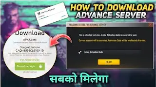 How To Download Free Fire Advance Server Ob29 | Ob29 Advance Server Activation Code | GamingWithModi