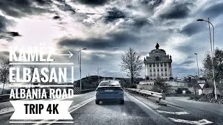 Kam&euml;z to Elbasan Scenic Drive 🇦🇱 | Through Tirana POV Road Trip (4K)
