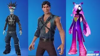 Fortnitemares 2022 All NEW Skins & Emotes 22.20 Update!