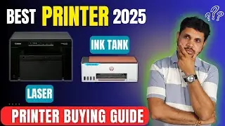 Best Printer in india 2025 ⚡ Printer buying guide ⚡ Laser Printer vs Ink Tank Printer