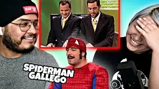 MEXICANOS REACCIONAN A EL SPIDERMAN GALLEGO | ANGEL Y DANI SE DESCOJONAN CON EL SPIDERMAN GALLEGO