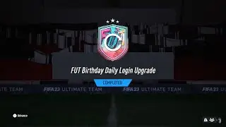 FIFA 23- FUT Birthday Daily Login Upgrade SBC Reward #742 (PS5)