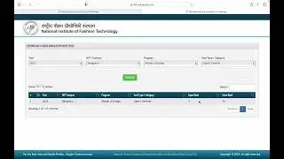 Rank wise college allotment NIFT I Check 2022 cut off I NIFT counselling I NIFT seat allotment