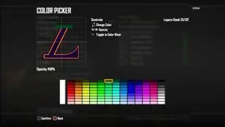 Black Ops 2 Lakers Logo(Original Speed) Emblem Tutorial