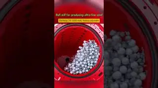 Ball mill that produces ultra-fine sand, sand size 10-1500 mesh!#ballmill #grindingmachine