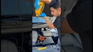 OIL CHANGE FAIL🤦&zwj;♂️#car #mechanic #funny #viral #diy #automobile #oilchange #fail #shorts #lol