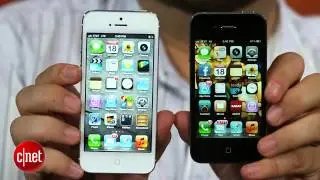 iPhone 5: Hands-on at CNET