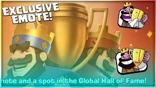 Clash Royale | NEW GLOBAL TOURNAMENT CHANGES!! | EXCLUSIVE EMOTE FOR TOP 100 PLAYERS!!!
