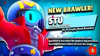 Gemming The Update! - Unlocking & Maxing New Brawler STU!