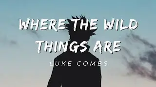 where the wild things are - luke combs [speed up + reverb]