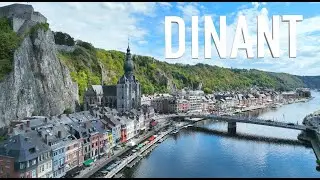 Belgium - DINANT in 4k Drone