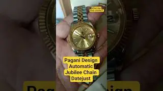 Pagani Design Automatic Jubilee Chain Datejust Men's Wrist Watch